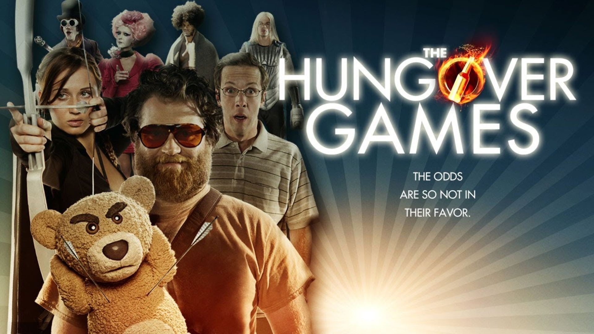 The Hungover Games (2014) Hindi Dubbed WEB-DL 480p